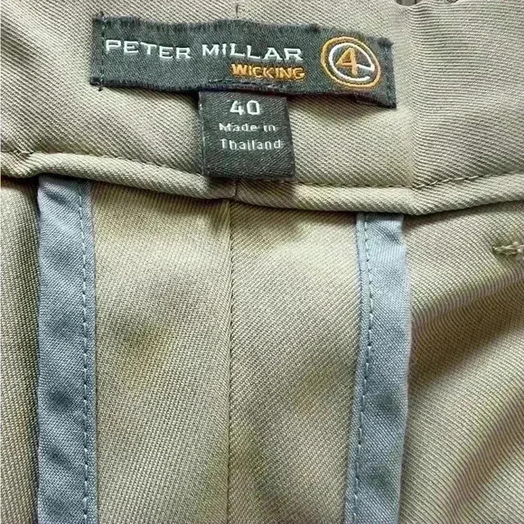 Peter Millar Khaki Men's Golf Shorts Size 40 - Picture 2 of 3
